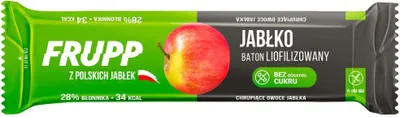 Zdjęcie produktu dla Frupp batonik owocowy Jabłko bez glutenu 10g