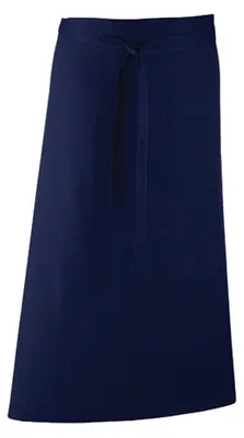 Produktbild von Premier Workwear PR158 | Barschürze Colours - 90 x 80 cm - Hauswäsche: bis 60 °C - Farbe: Navy (ca. Pantone 2766) - Größe: 90 x 80 cm