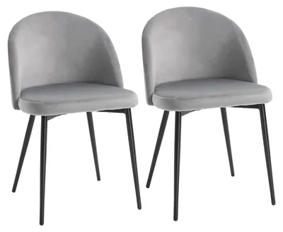Obrázek produktu pro Jídelní židle - Židle - Kuchyňské židle - Designové židle - Sada 2 kusů - Ergonomické a pohodlné