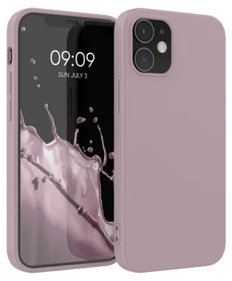 Produktbild von kwmobile Handyhülle für Apple iPhone 12 / iPhone 12 Pro Hülle - TPU Case - Kabelloses Laden - Schutzhülle Cover in Nude Lilac