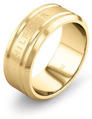 Imagen del producto de Anillo de acero macizo Tommy Hilfiger, modelo 2790505, 60 mm