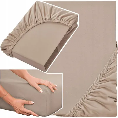 Produktbild von Estadi Spannbettlaken 100% gekämmte Baumwolle 100x200cm für hohe Matratzen