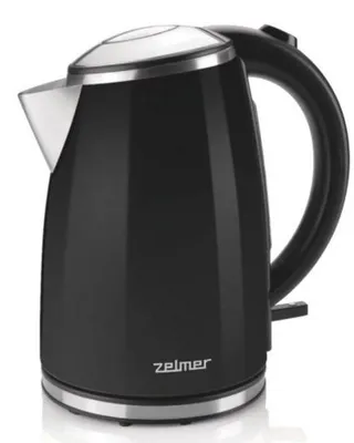 Zdjęcie produktu dla Elektryczny czajnik Zelmer ZCK1274B, 2200 W, 1.7 L