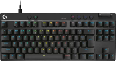 Immagine prodotto di Logitech G PRO X TKL Tastiera rapida da gioco USB QWERTY US International Black