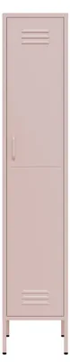 Productafbeelding van Lendo Online Lockerkast Metaal 35x50x180 cm Roze