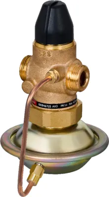 Obrázok produktu pre Regulátor prietoku Danfoss AVQM DN15, Kvs 1,6, PN16, RG5, G¾A, s regulačným ventilom, 1 ks.