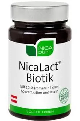 Produktbild von NICAPUR NicaLact Biotik 20 Kapseln, 11 g