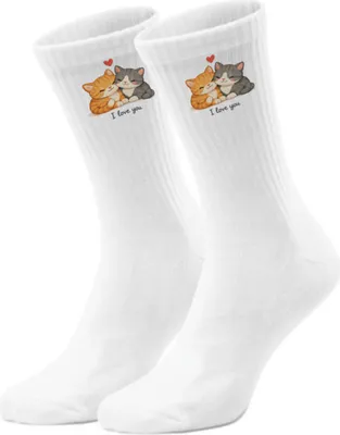 Produktbild von epicsocks Tierliebe Katzen Socken in 37-41 im Paar