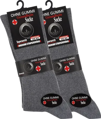 Produktbild von Cotton Prime® Gesundheitssocken 8 Paar, ohne Gummibund 39-42