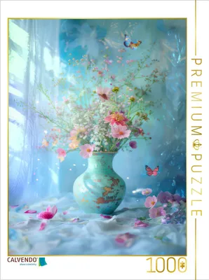 Produktbild von CALVENDO Puzzle Blumen | 1000 Teile Lege-Größe 64x48cm Foto-Puzzle für glückliche Stunden