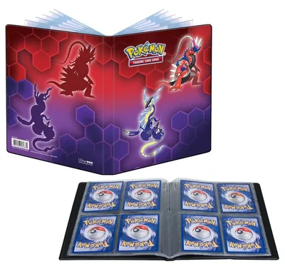 Produktbild von Ultra Pro Koraidon & Miraidon Pokémon 4-Pocket Portfolio Deutsch