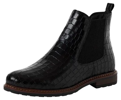 Produktbild von Tamaris Damen Boots Leder, schwarz, 38 EU
