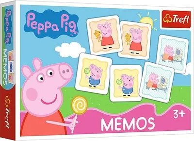 Produktbild von Trefl Peppa Pig Memo 30 Peppa