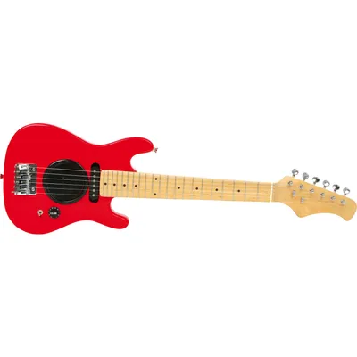Produktbild von Small Foot 3302 Mini-E-Gitarre aus Massivholz, rot