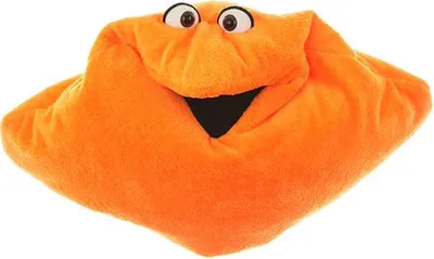 Produktbild von Living Puppets Handpuppe "Wunschtraum-Kuschelmuschelkissen", Orange