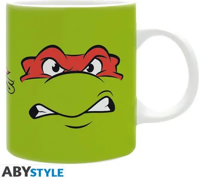 Produktbild von TMNT - Mug - 320 ml - Raphael & Michelangelo