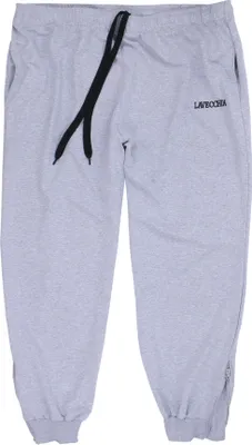 Produktbild von Übergrössen modische Jogginghose Lavecchia leichte Sommerqualität Grau 8XL
