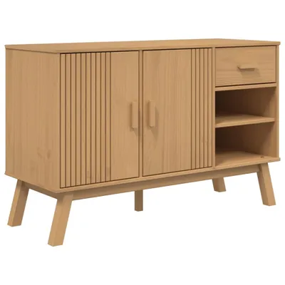 Immagine prodotto di Credenza OLDEN Marrone 114x43x73,5 cm in Legno Massello di Pino