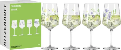 Productafbeelding van Ritzenhoff 6041007 Aperitiefglazen, set van 4, model F25, SOMMERTAU Hugo, 2025