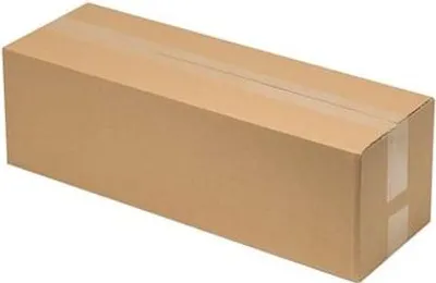 Produktbild von Faltkarton Kartonbox 600 x 140 x 140 mm, 100 Stück