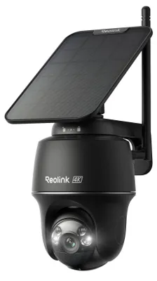 Produktbild von Reolink 4K Überwachungskamera Aussen Solar, 360°/140° Schwenk-/Neige – Schwarz
