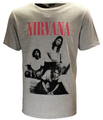 Produktbild von Nirvana Badezimmer-Foto-T-Shirt - S