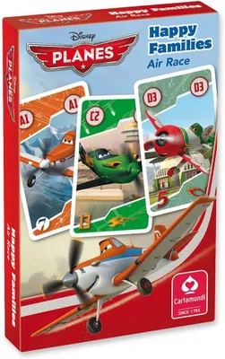 Produktbild von ASS Altenburger Disney Planes Quartett - Happy Family Air race