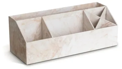 Productafbeelding van BIGSO ELISA Bureauorganizer – Opbergdoos met 4 compartimenten – Voor het bureau