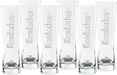 Produktbild von Krombacher Star Cup Premium Bierglas Set - 6x Gläser 0,3l geeicht