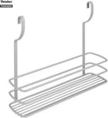 Immagine prodotto di Portaspezie Metaltex City 1 ripiano, Polytherm® Frost, 34 x 9 x 26 cm in argento/grigio