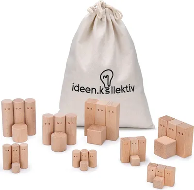 Immagine prodotto di ideen.kollektiv einzelne Pro Systembrett Figuren - premium Figuren für die systemische Aufstellung - Familienbrett Figuren - solutuion board figures
