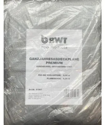 Produktbild von BWT Winterplane rund, 500 cm, Planenmaß 620 cm, reißfest, 41907