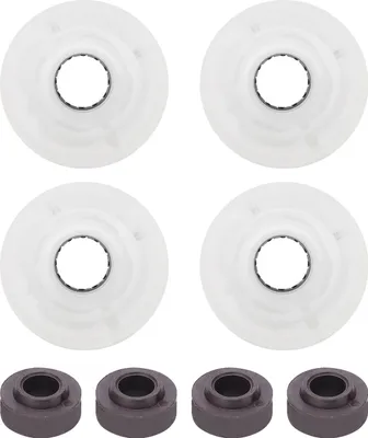 Zdjęcie produktu dla 78A 60x45 mm HighElastic Skateboard Flash Wheel Wypełnieniepoliuretan do deski longboardowej Cruiser Board (biała)