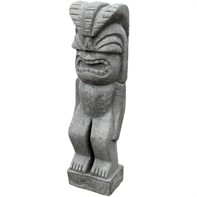 Produktbild von Stonox Tiki Figur Sharif Basanit frostbeständig 19 x 27 x 100 cm