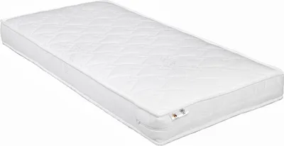 Image de FURNLUX Matelas sans ressorts Hollo White 60x120cm / Hauptfarbe : Weiß / Abmessungen : 60 x 120 x 9 cm