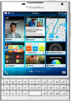 Produktbild von BlackBerry Passport 32GB čistě bílá QWERTZ DE