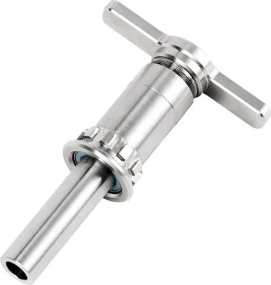 Image de Support de centrage de roue standard, argenté, pour outils de précision.