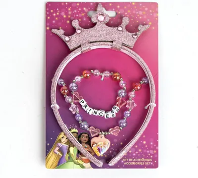 Produktbild von CERDÁ LIFE'S LITTLE MOMENTS CERDÁ LIFE'S LITTLE MOMENTS Cerda Modeschmuck, 3-teilig, Princess, 12,5 x 19,0 x 0,1 cm, Bunt