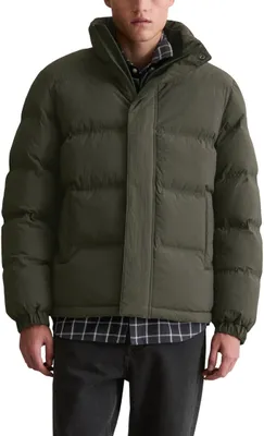 Obrázek produktu pro Pánská zateplená bunda Marc O'Polo z denimu, s vysokým límcem, voděodolná
