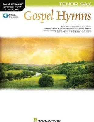 Obrázok produktu pre Gospel Hymns for Tenor Sax Book/Online Audio