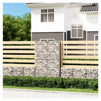 Produktbild von Gabionkorb mit Deckel, verzinkter Draht, 150 x 100 x 30 cm