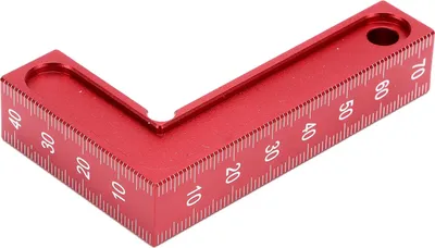 Obrázek produktu pro 90stupňový úhelník z hliníkové slitiny, pravítko ve tvaru L, měřicí nástroj pro zpracování dřeva