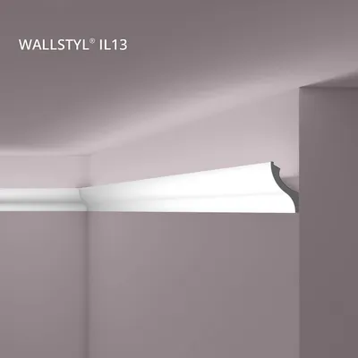 Produktbild von NMC IL13 WALLSTYL Eckleiste Zierleiste Stuckleiste Indirekte Beleuchtung 2 m