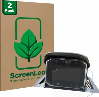 Produktbild von 2x ScreenLeaf Schutzfolie für Honda ADV350 4" nachhaltiger Displayschutz Display Schutz Folie Klar Transparent