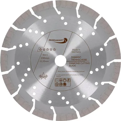 Produktbild von PRODIAMANT Diamanttrennscheibe 230mm Beton / Granit Turbo BG013
