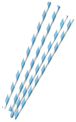 Produktbild von 12 Papier Trinkhalme Kicker Party