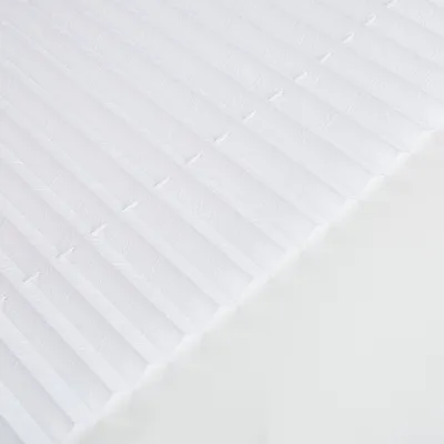 Produktbild von Plissee klemmfix ohne Bohren, 95x130cm Weiß, Faltrollo Jalousie für Fenster & Tür