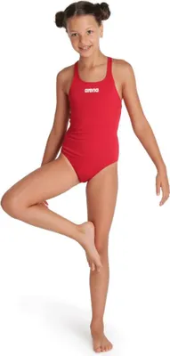 Produktbild von Arena Mädchen Badeanzug Team Swim Pro Solid Rot