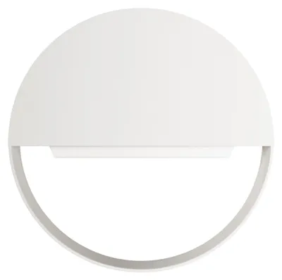 Immagine prodotto di Clos Wall 8 120 Applique LED da esterno 8W Switch CCT 3000K/4000K/5000K Bianco Opaco - Illuminazione Segnapasso Beneito & Faure