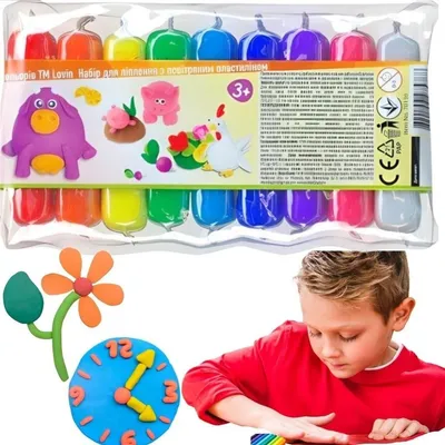 Zdjęcie produktu dla Masa Plastyczna Lovin, 9 kolorów